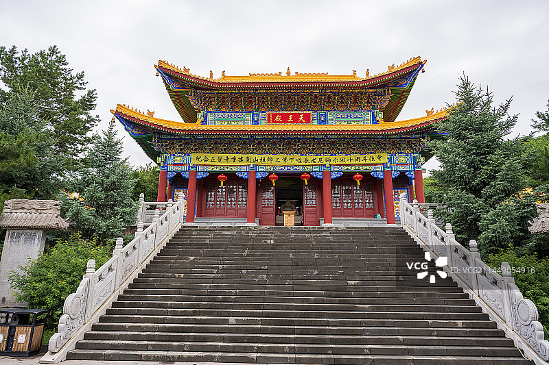 正觉寺天王殿图片素材