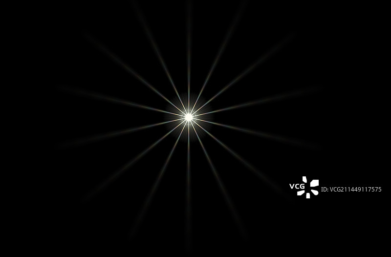 镜头光晕科技光效黑色背景素材图片素材