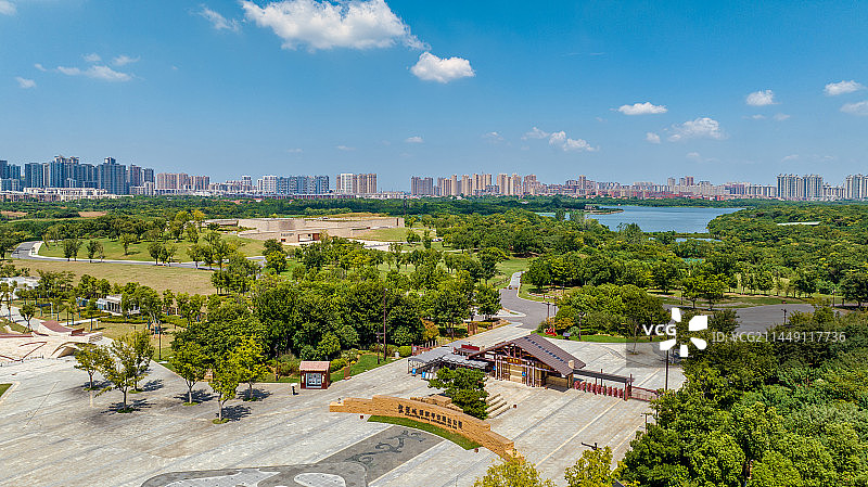 湖北武汉盘龙城国家考古遗址公园图片素材