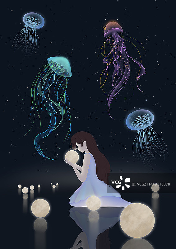 治愈系--星空图片素材
