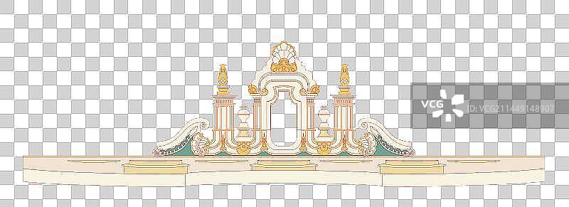 国风地标系列—珠海 圆明新园图片素材