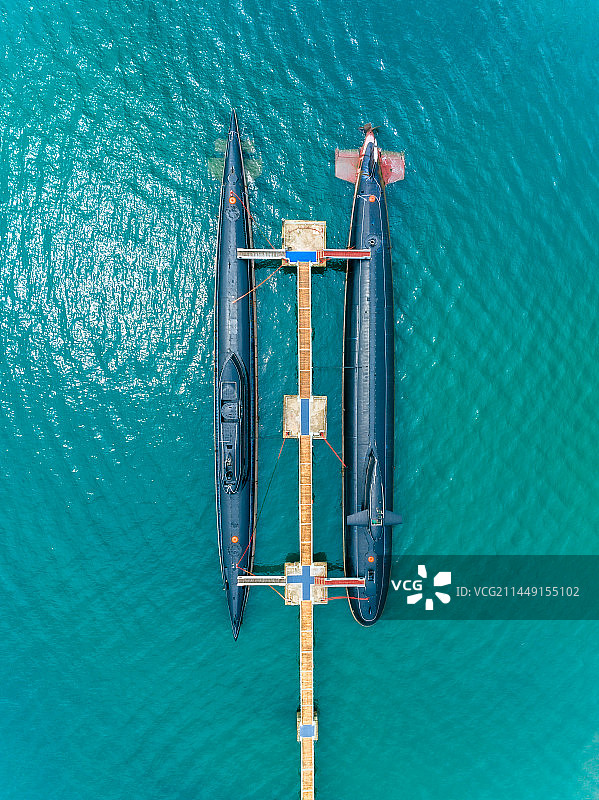 青岛海军博物馆——潜艇图片素材