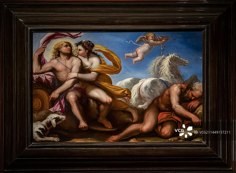 意大利卡塞塔王宫《赫拉克勒斯和翁法勒》图片素材