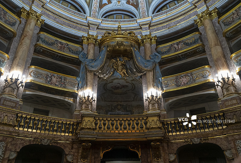 意大利卡塞塔王宫小剧场图片素材