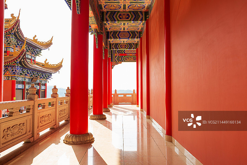 东莞市大岭山森林公园观音寺图片素材