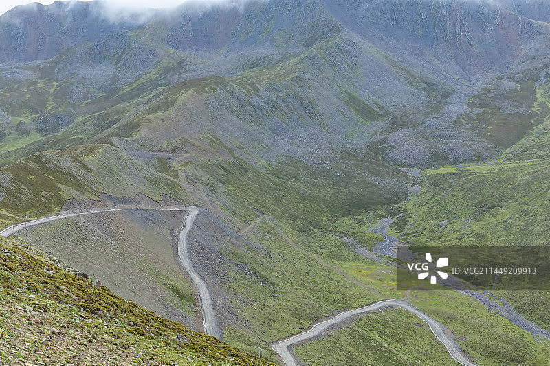 四川甘孜康定贡嘎山镇子梅垭口贡嘎群峰图片素材