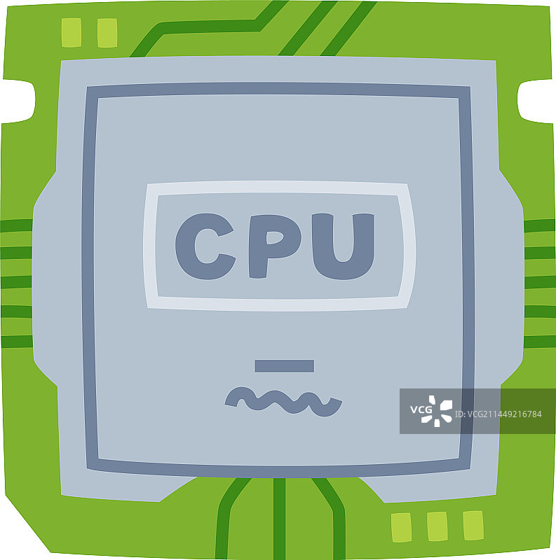 个人电脑的中央处理器图片素材