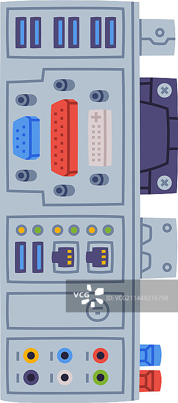 个人电脑的主板图片素材