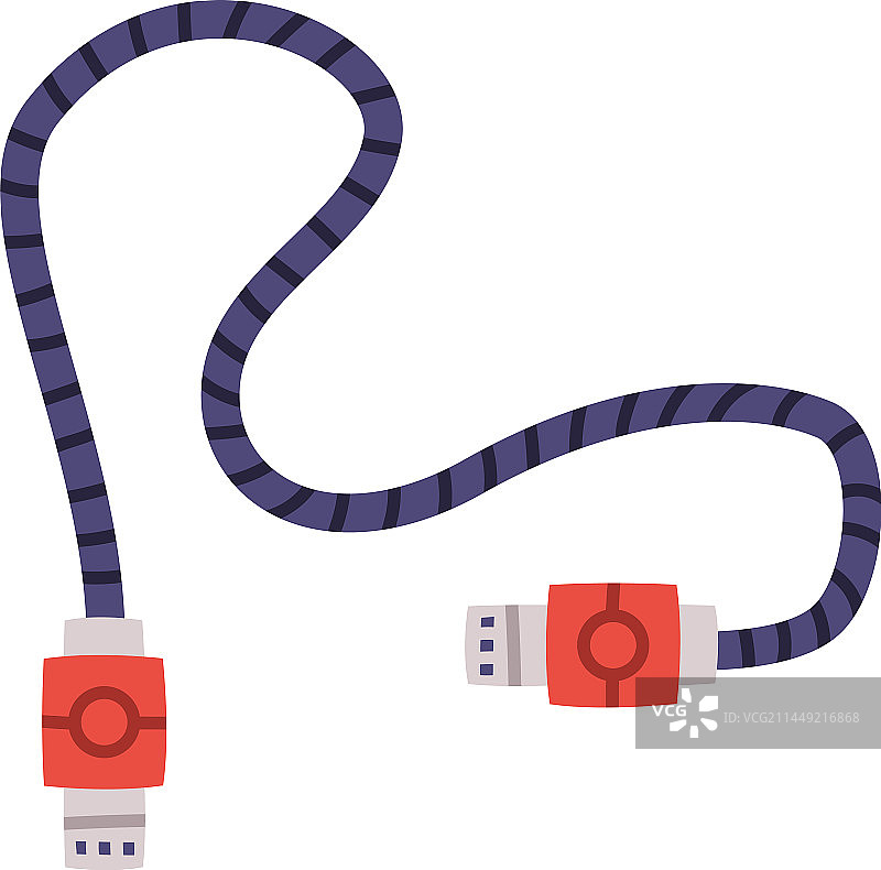 USB数据线与电脑配件图片素材