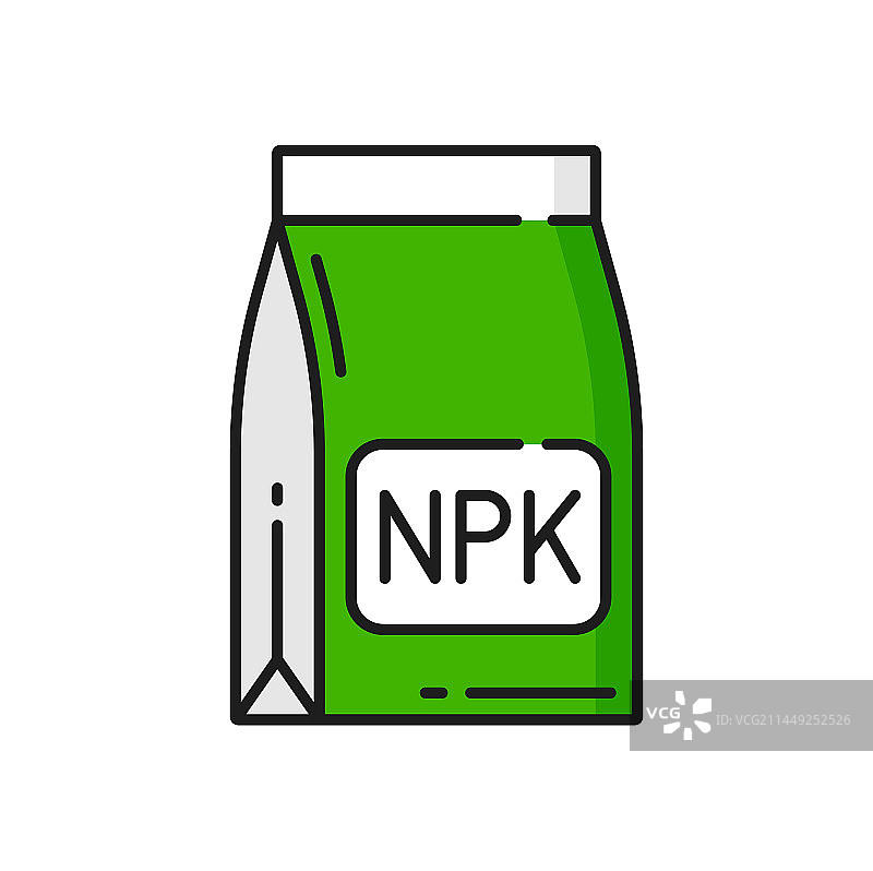 农业土壤肥料线条图标图片素材