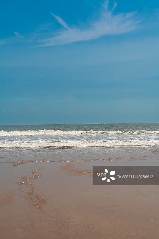 日照万平口海边图片素材