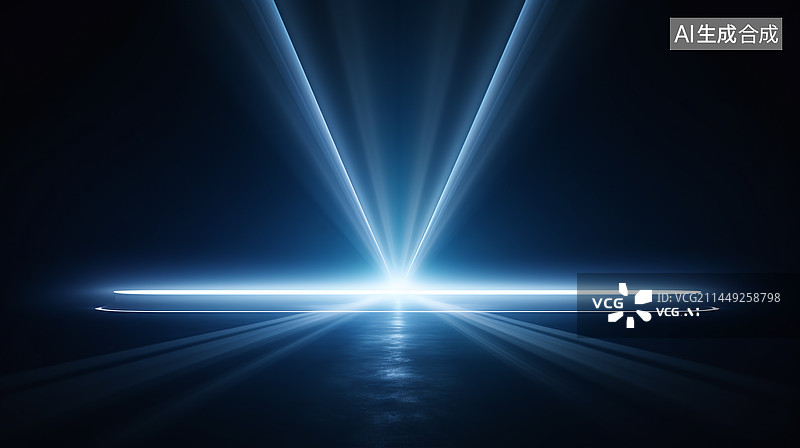 【AI数字艺术】黑色科技舞台背景图片素材