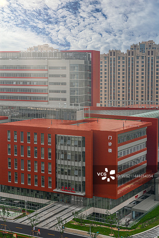 医院门诊楼特写现代建筑图片素材