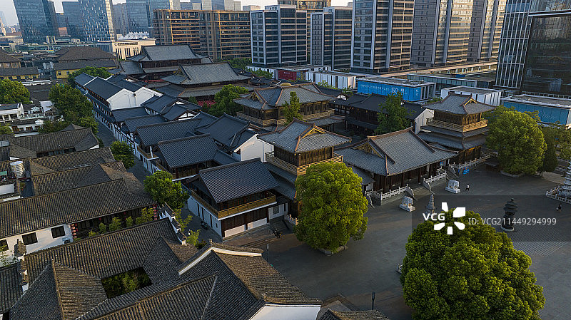 浙江省湖州拱墅区香积寺图片素材