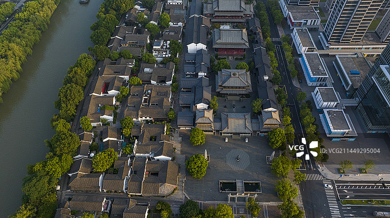 浙江省湖州拱墅区香积寺图片素材