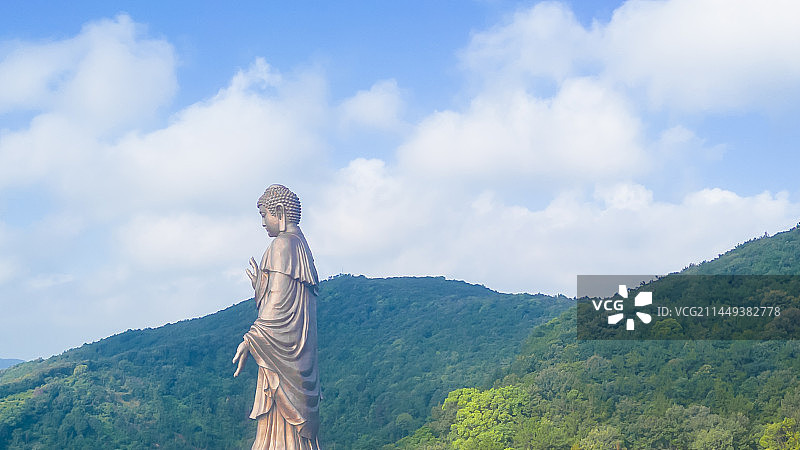 灵山大佛景观图片素材