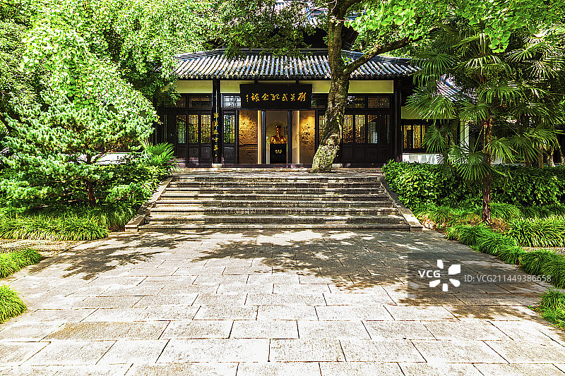 昆山亭林园顾炎武纪念馆图片素材