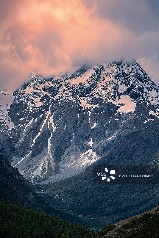 白马雪山图片素材