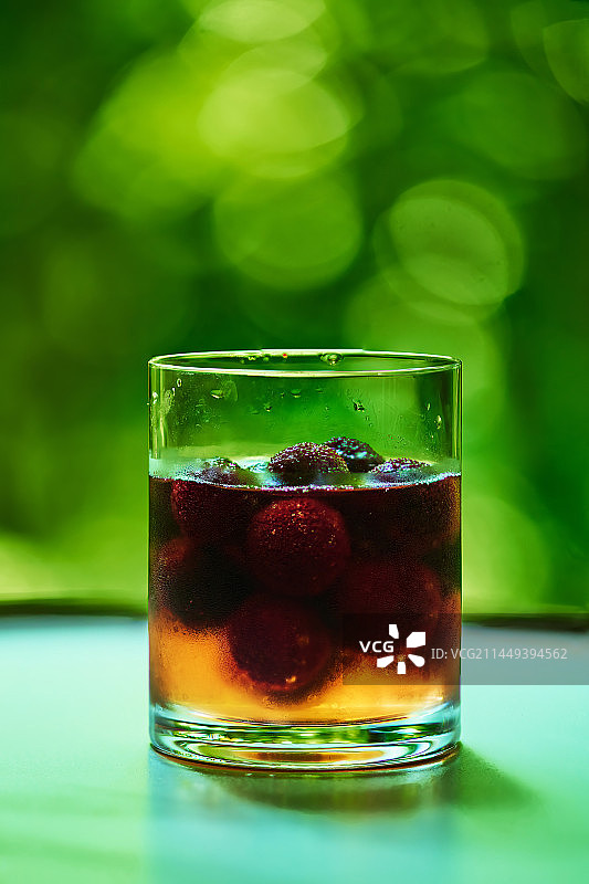 冰酒冰杨梅图片素材