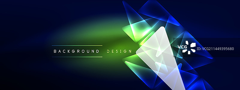 霓虹灯黑客几何背景虚拟图片素材