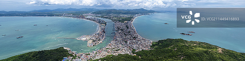 双月湾图片素材