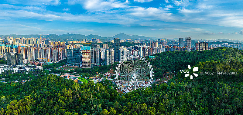 深圳龙岗中心城图片素材