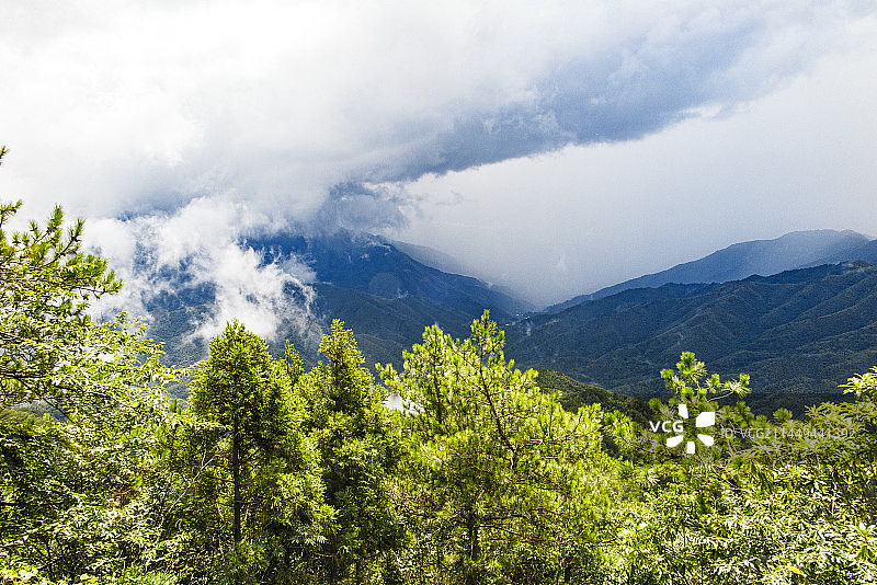 中国江西井冈山黄洋界哨所，黄洋界战斗遗址，黄洋界炮台图片素材