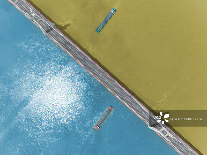 军山长江大桥图片素材