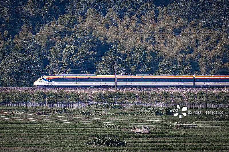 和合号高铁图片素材