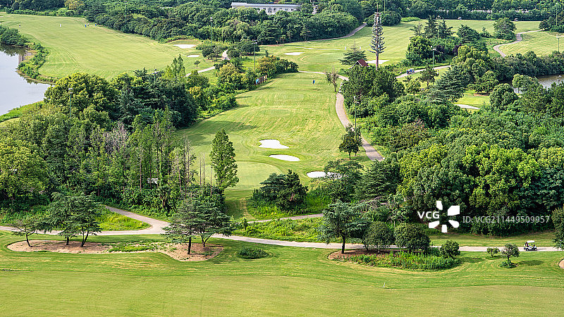 武汉金银湖国际y高尔夫球场图片素材