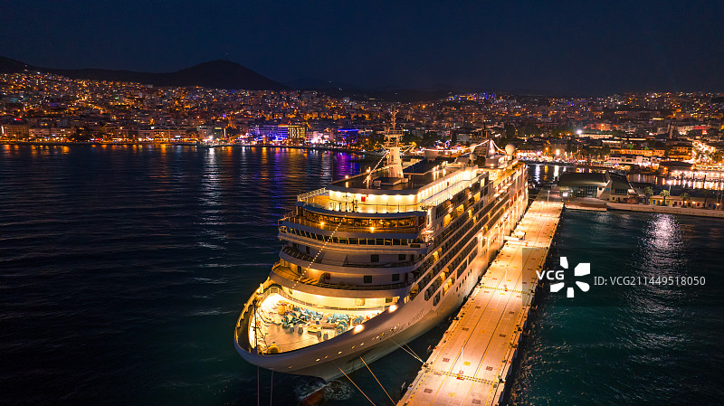 爱琴海城堡土耳其库萨达斯图片素材