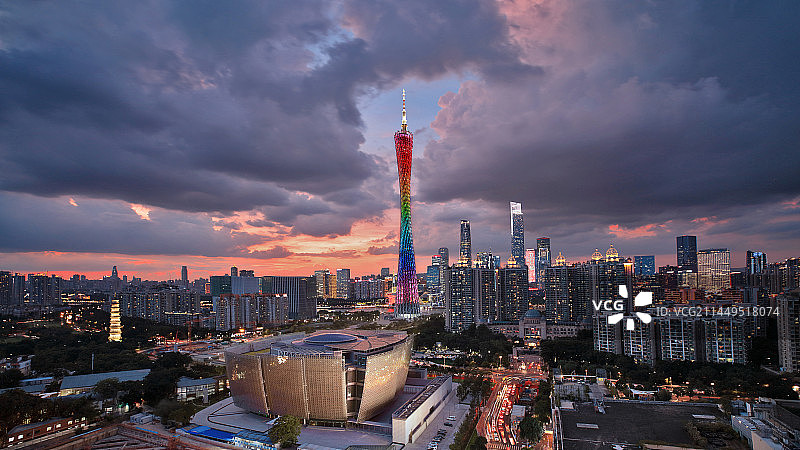 八月的广州图片素材