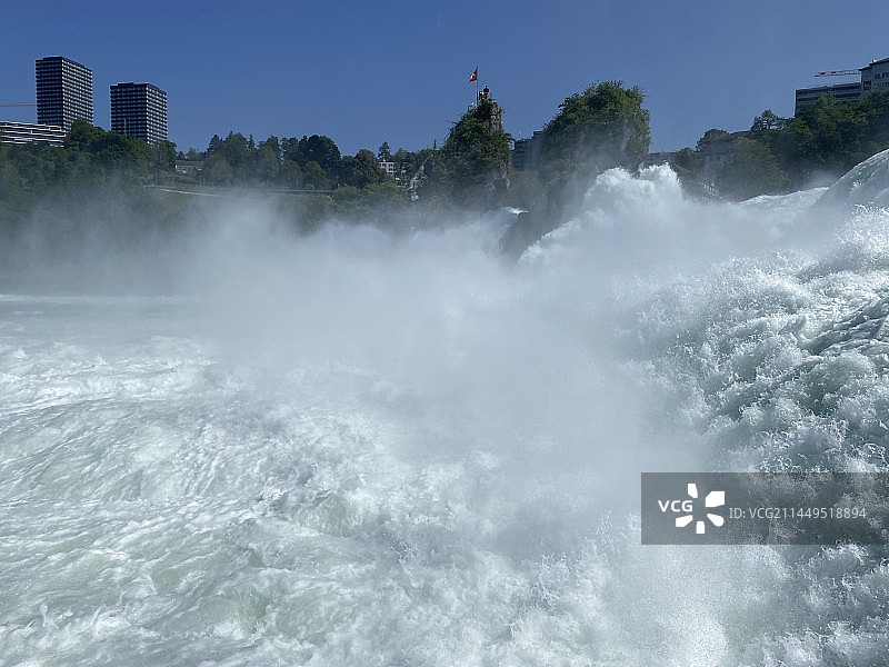 莱茵瀑布图片素材