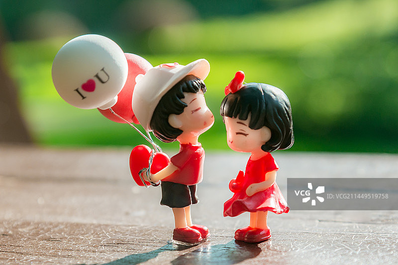 七夕情人节 七夕节 情人节情侣人偶爱情告白图片素材