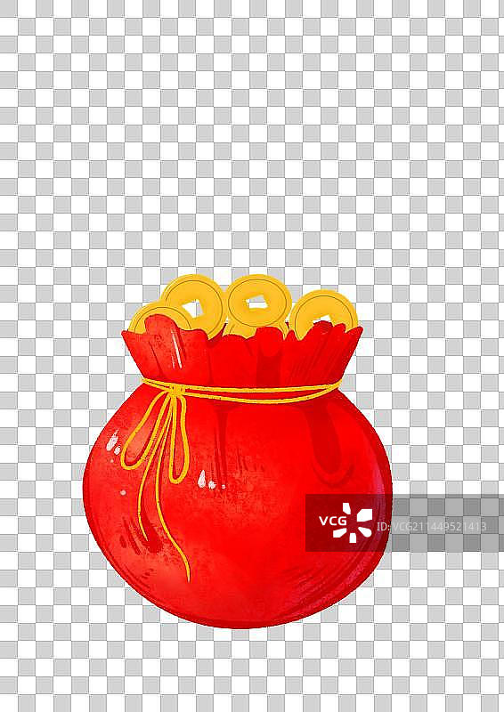 肌理风新年福袋图片素材