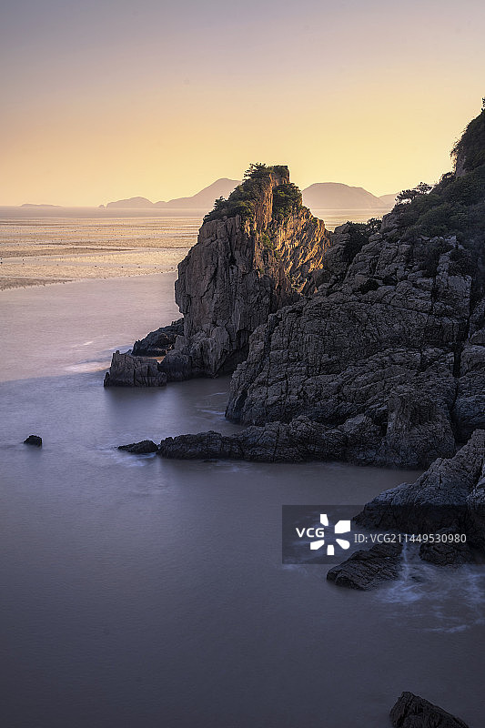 温州洞头半屏山海景图片素材