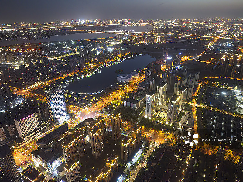 杭州下沙金沙湖图片素材