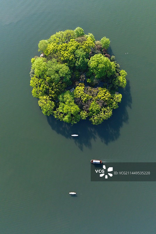 杭州湖心亭图片素材