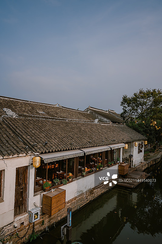 中国昆山周庄图片素材