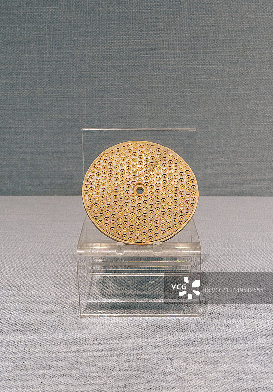 东汉时期谷纹滑石璧图片素材