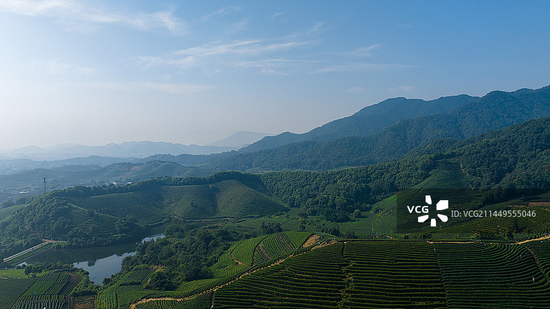 杭州龙坞茶园图片素材