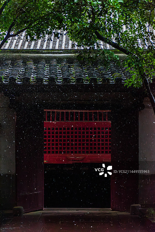 宁波古建博物馆-保国寺图片素材