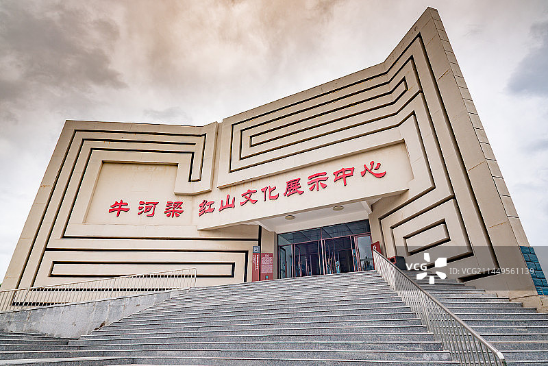 辽宁朝阳牛河梁红山文化展示中心图片素材