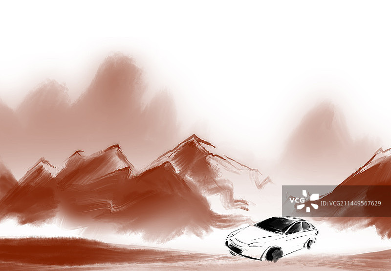 汽车广告背景图片素材