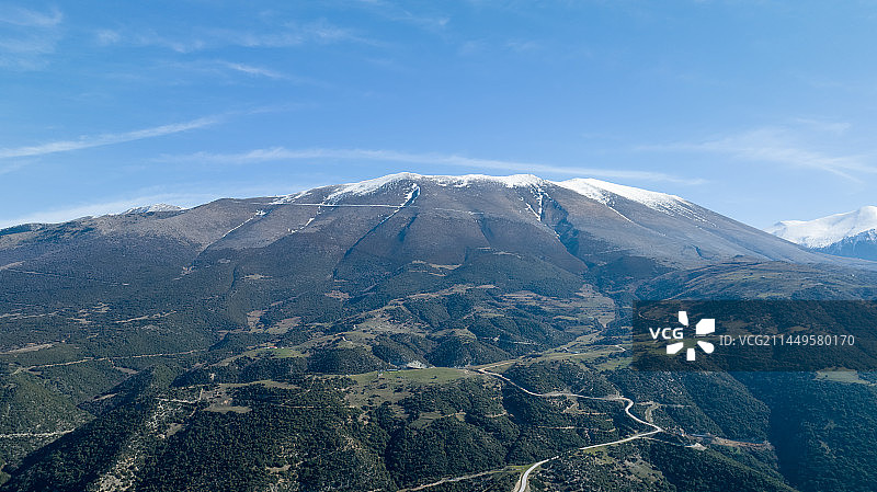 希腊奥林匹斯山图片素材