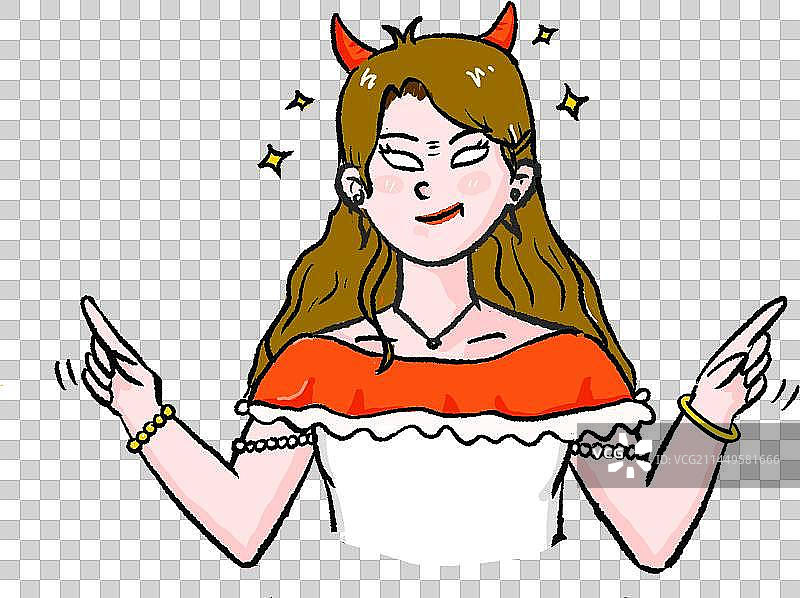 人物动态停止精神内2耗-拒绝思虑过度-停止追求完美图片素材