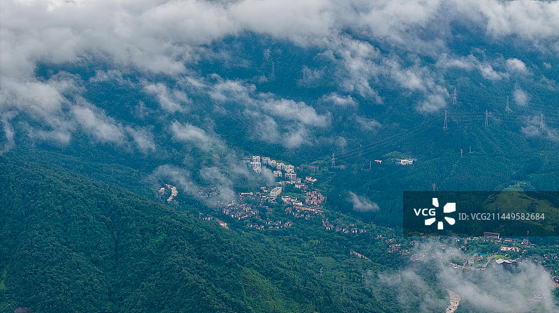 峨眉山、七里坪图片素材