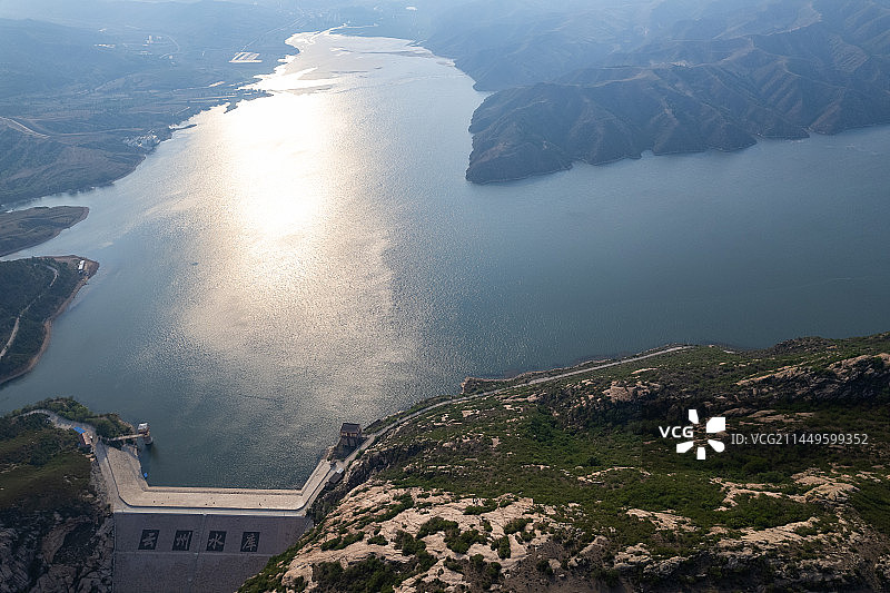 赤城县云州水库图片素材