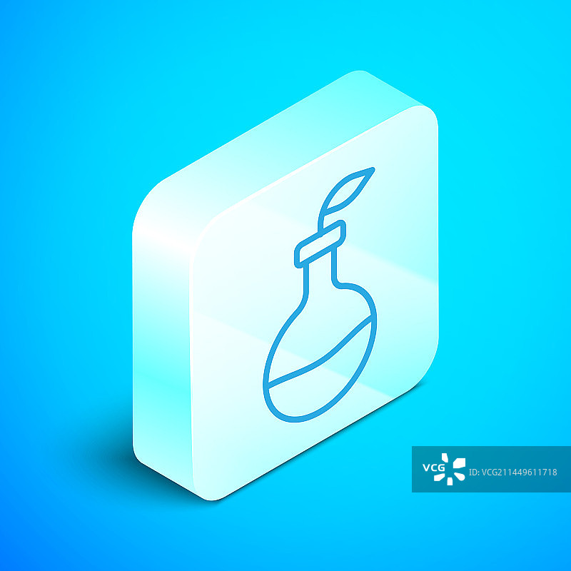 2.5D线条植物育种图标图片素材