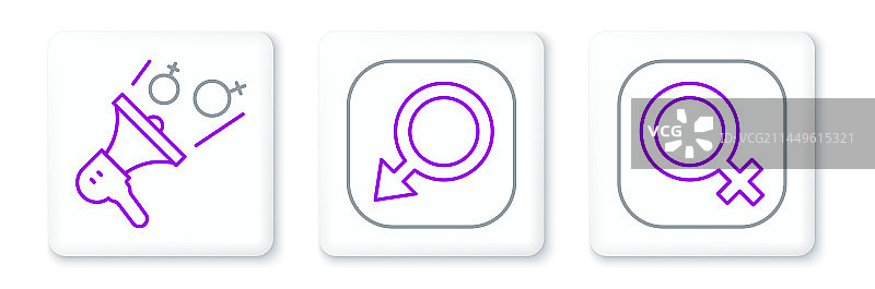 女性性别、女权主义激进分子与男性图片素材